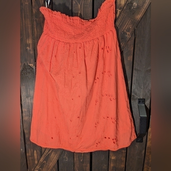 XAI strapless eyelet dress size Large - Picture 3 of 8